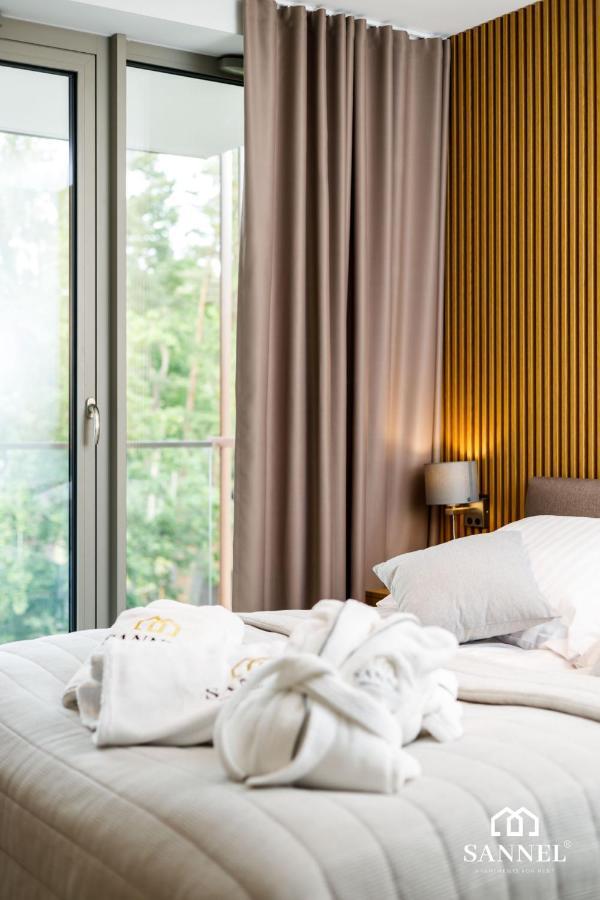 Apartament Golden Sand Z Dostepem Do Basenow,Jacuzzi,Strefy Saun- Pinea Apartments Pobierowo-Sannel Apartments For Rent Eksteriør bilde