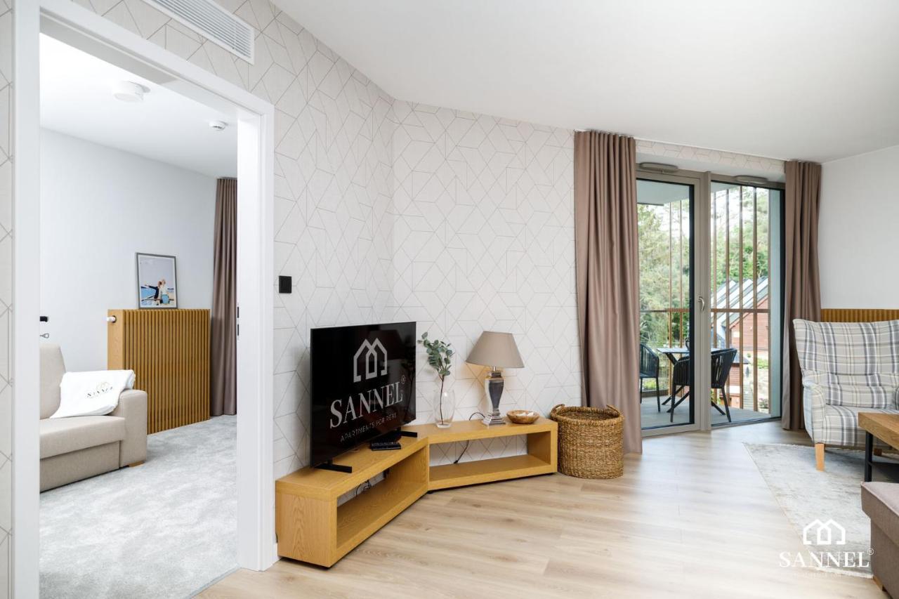 Apartament Golden Sand Z Dostepem Do Basenow,Jacuzzi,Strefy Saun- Pinea Apartments Pobierowo-Sannel Apartments For Rent Eksteriør bilde